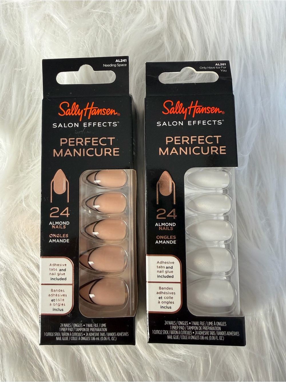 ✨BNIB Sally Hansen Salon Effects Perfect Manicure Almond Press-On Nails